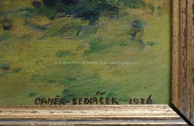  / Městečko s továrnou / František Daněk - Sedláček