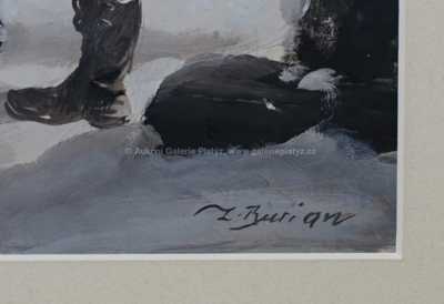  / U psích spřežení / Zdeněk Burian