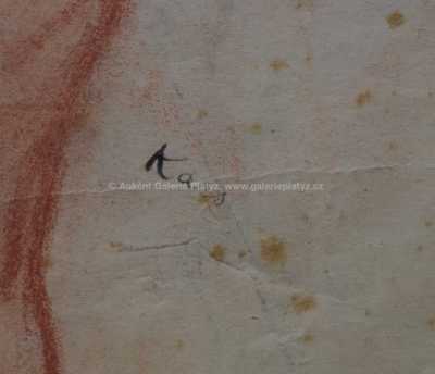  / Stojící akt / Georges Kars