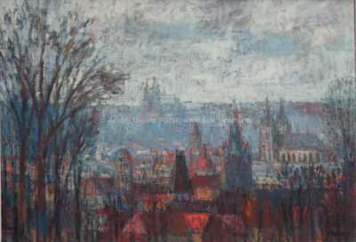  / Praha z Riegrových sadů / Jiří Procházka