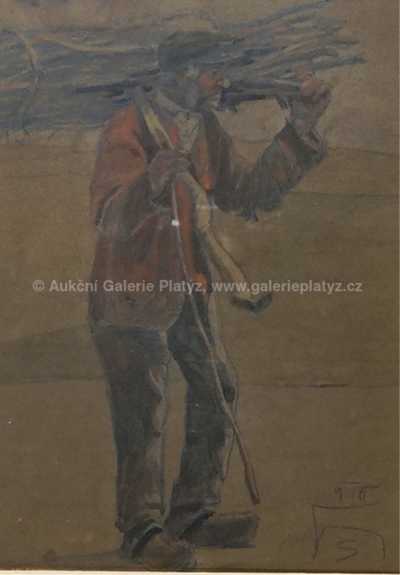  / Na cestě z lesa / Hanuš Schwaiger