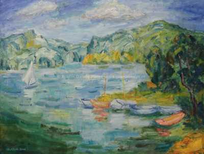 / Máchovo jezero / Marie Hlobilová-Mrkvičková