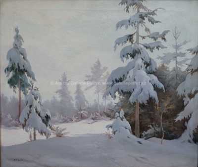  / Zima v lese / František M. Skula