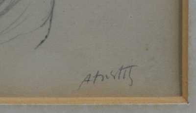  / Kubistická postava / Alfréd Justitz