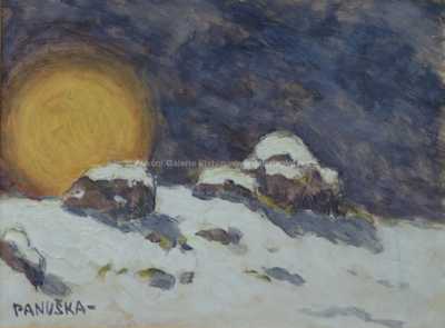  / Západ slunce / Jaroslav Panuška