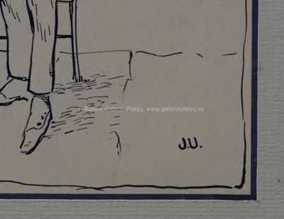  / V kavárně / Josef Ullmann