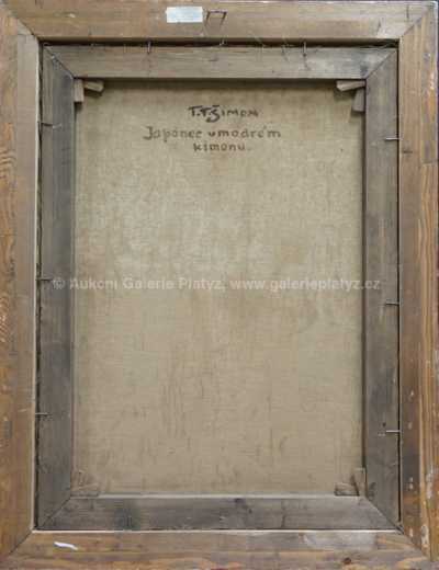  / Japonec v modrém kimonu / František Tavík Šimon