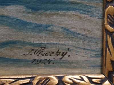  / Před jeskyní / Josef Písecký (Liška)