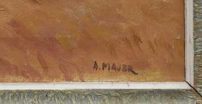  / Koňský povoz v polích / Antonín Majer