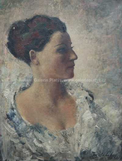  / Potrét paní L. / František Líbal