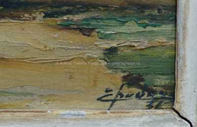  / Motiv z Kostelce / Čeněk Choděra