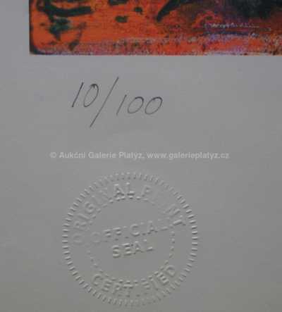  / The Dance and the Circus 1950 / Marc Chagall