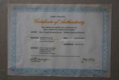  / Fruits and flowers / Marc Chagall