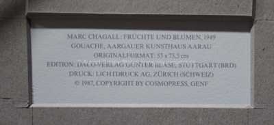  / Fruits and flowers / Marc Chagall