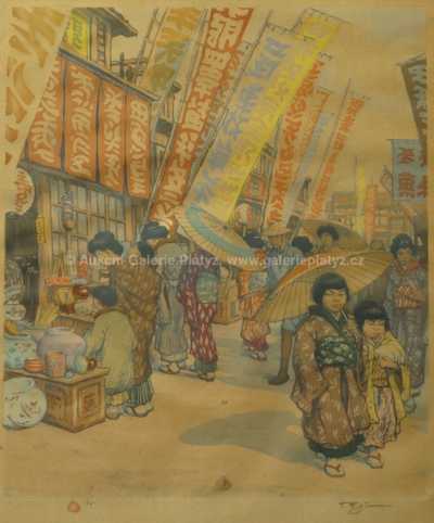  / Z japonského tržiště / František Tavík Šimon