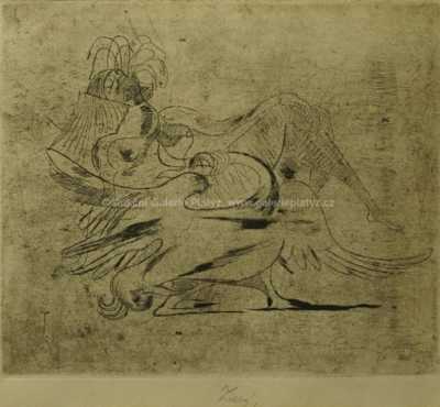  / Leda s labutí / František  Tichý