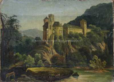 Autor neurčen - Hrad nad vodou