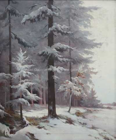  / Zimní nálada / František M. Skula