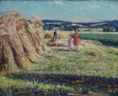  / Při sklizni / Josef Jelínek