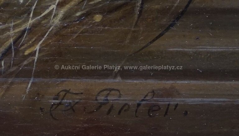  / Zátiší s hnízdem / Franz Xaver Pieler