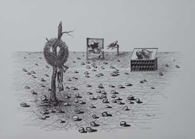  / Z cyklu Střelnice / Marie Čermínová - Toyen