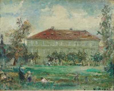  / Před školou / Vilém (Willi) Nowak