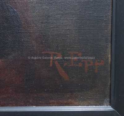  / Dívka v klobouku / Rudolf Epp