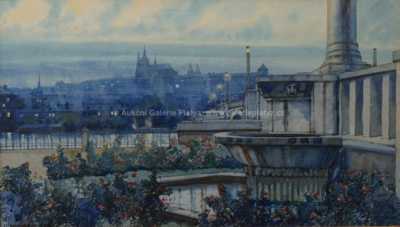  / Pohled na Pražský hrad / Oskar Schmidt