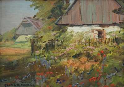  / Rozkvetlá zahrádka / Otakar Hůrka