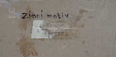  / Zimní motiv / Josef Ullmann