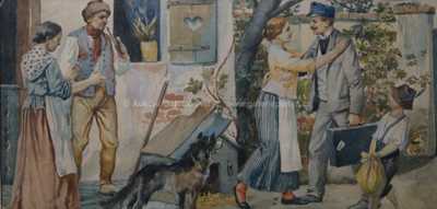  / Vítání / František Ženíšek