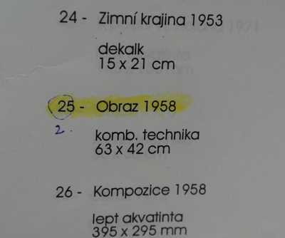  / Obraz / Josef  Istler