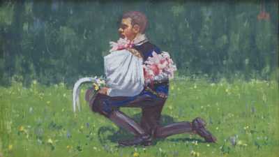  / Chlapec v kroji / Joža Uprka