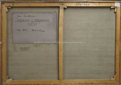  / Zahrada v podzimním světle / Jan  Smetana