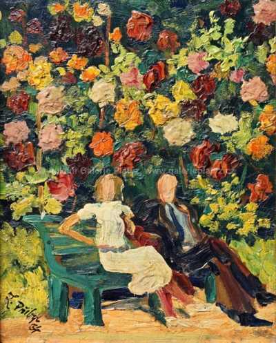  / Rozkvetlá lavička / Zdeněk Přibyl