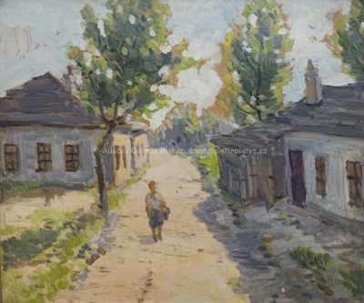  / Cesta vesničkou / Josef Mareš