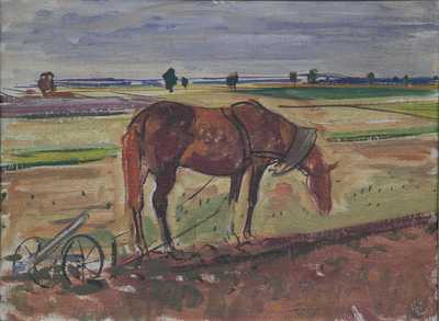  / Kůň na poli / Vojtěch  Sedláček