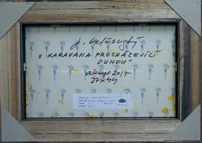  / Karavana procházející duhou / Josef Velčovský