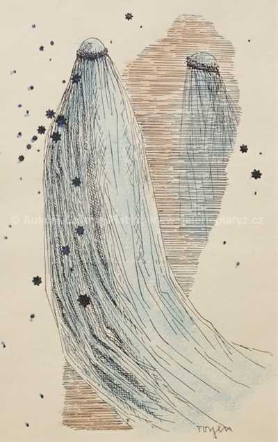  / Dívka s dlouhým závojem / Marie Čermínová - Toyen