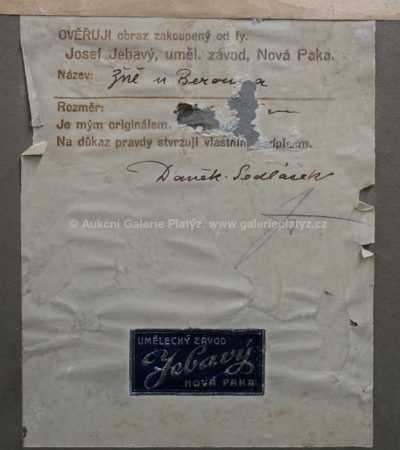  / Žně u Berouna / František Daněk - Sedláček