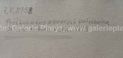  / Ptáček na větvičce / Ota Janeček