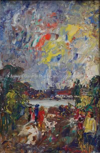  / Lidé u řeky / Ferdinand Kotvald