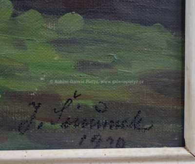  / Pohled na klášter / Jaroslav Šimůnek