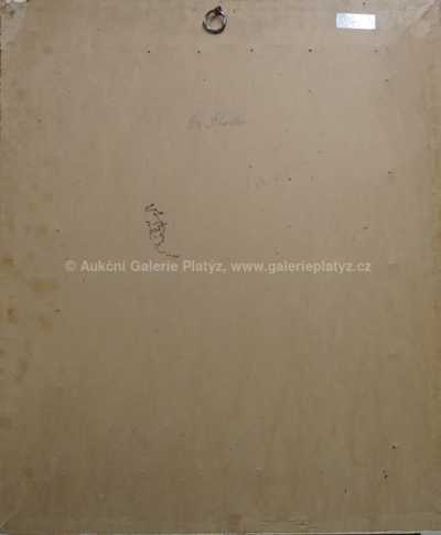  / Dívka s vějířem / Bohumil Mareček