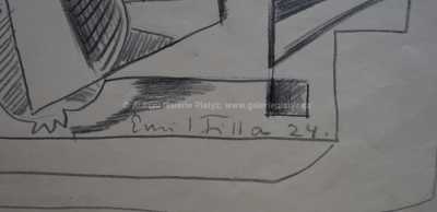  / Kubistické zátiší / Emil Filla