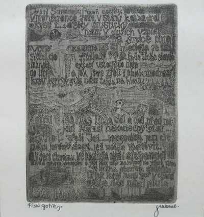  / Konvolut tří dřevorytů II. / Josef Váchal