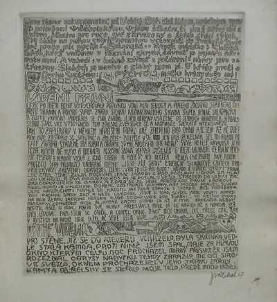  / Konvolut tří dřevorytů II. / Josef Váchal