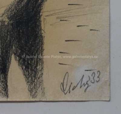  / Jezdec na koni / František  Tichý