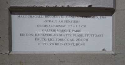  / Bouguet de genéts et pomes / Marc Chagall