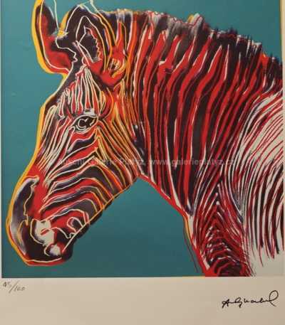  / Zebra / Andy Warhol